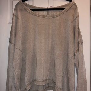 Free People Oversized Sweatshirt